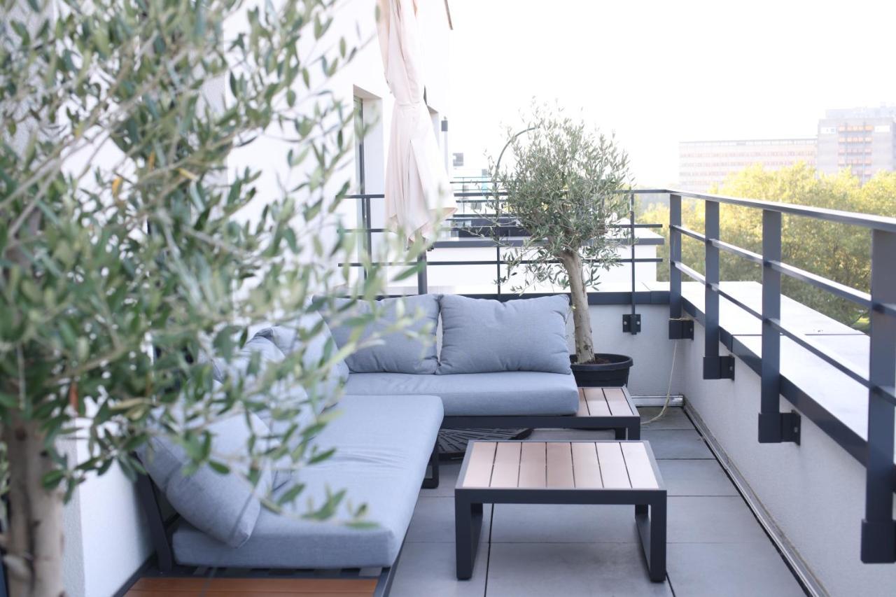 Ferienwohnung Non Smoking Penthouse Ll Erasme Brüssel Exterior foto